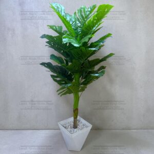 160cm Artificial Monstera Plant with Planter – Luxury Tropical Indoor Decor | Home Decor Kenya