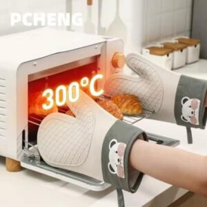 Silicone Insulated Oven Gloves (Pair) – Heat Resistant Kitchen Gloves | Kitchen Essentials Kenya