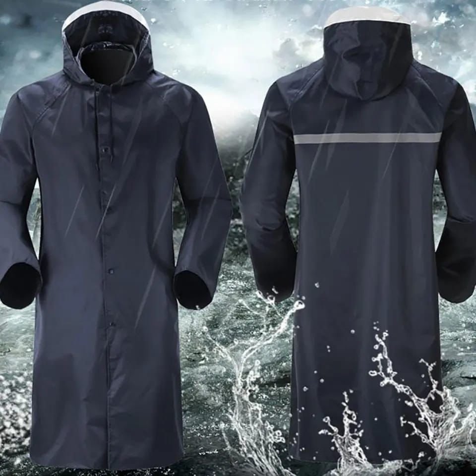 Unisex Adult Raincoat with Cap – High Quality Waterproof Coat | Outdoor Essentials Kenya