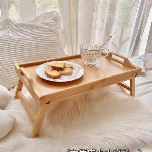 Foldable Bamboo Tray Table – Breakfast in Bed & Laptop Desk | Multi-Purpose Home Essentials Kenya