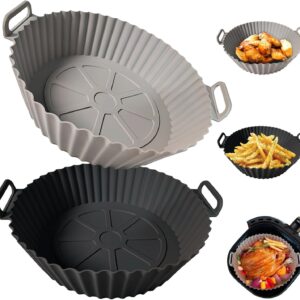Food-Grade Silicone Air Fryer Liner (16–22cm) – Reusable Baking Tray | Kitchen Essentials Kenya