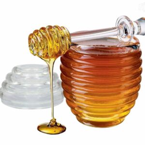 Acrylic Honey Dispenser with Dipper – Transparent Syrup & Honey Jar | Kitchen Essentials Kenya