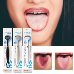 Silicone Tongue Cleaner – Double-Sided Reusable Oral Hygiene Scraper | Personal Care Kenya