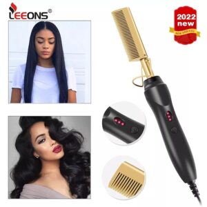 Electric Hot Comb – Adjustable Heat Hair Straightening Comb for Natural Hair & Wigs | Beauty Essentials Kenya