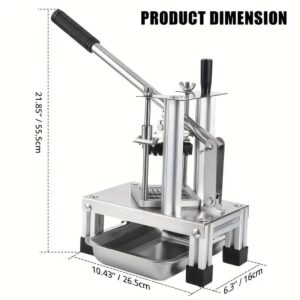 Heavy Duty Potato Chipper – Huanpu French Fry Cutter (2 Blade Sizes) | Kitchen Tools Kenya