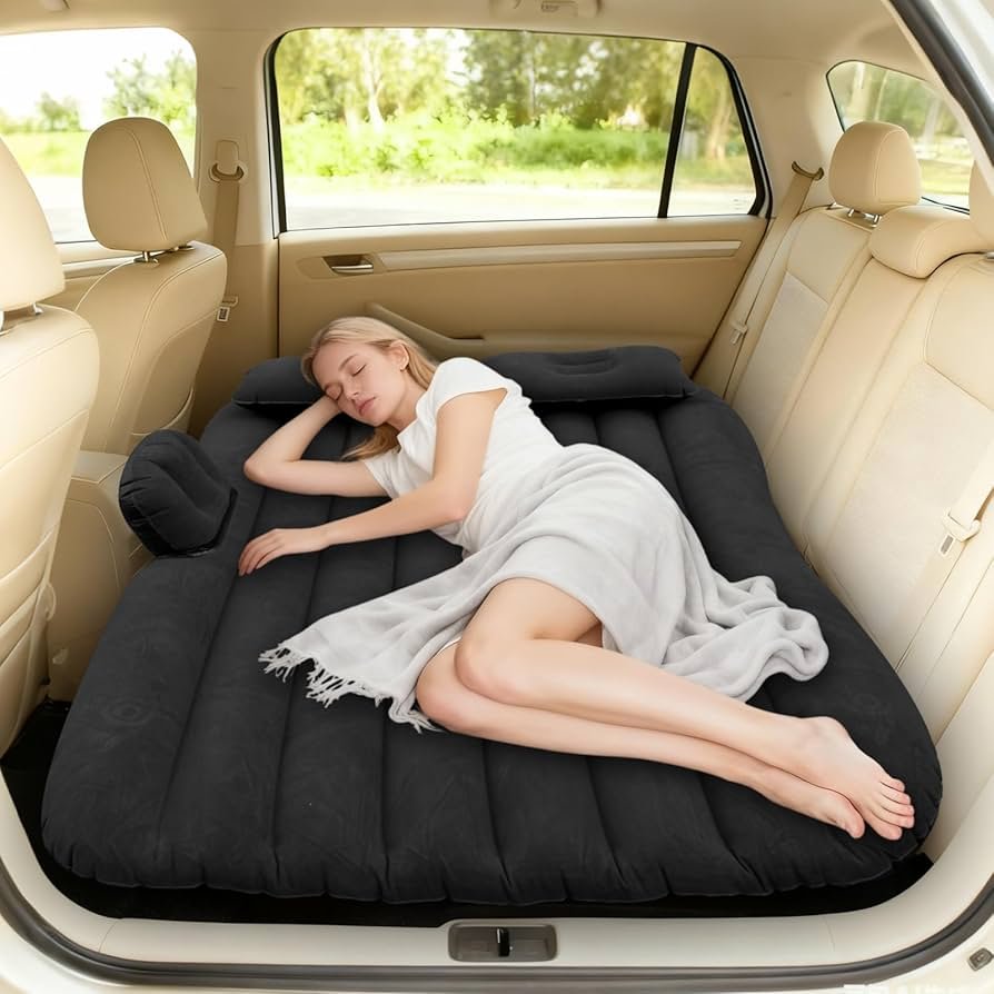 Car Back Seat Inflatable Bed – Portable Travel Air Mattress | Car Accessories Kenya