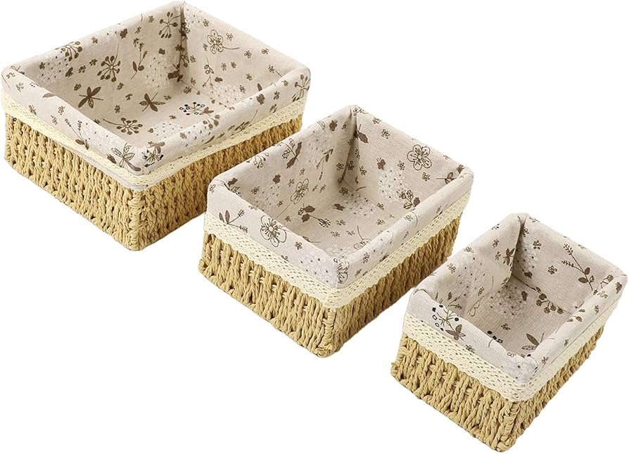 3-in-1 Woven Basket Organizer – Multipurpose Storage & Decor Basket | Home Organization Kenya