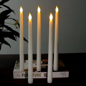LED Flameless Taper Candles – Battery Operated Decorative Candles | Home & Event Lighting Kenya