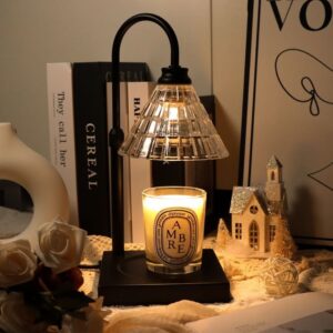 Electric Candle Warmer Lamp with Bamboo Base – Wax Melter & Home Fragrance Decor | Home Essentials Kenya