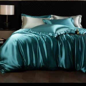 6 Silk Duvet Cover Set – Bedsheet & 4 Pillowcases | Luxury Bedding Kenya