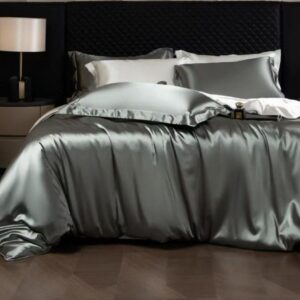 6 Silk Duvet Cover Set – Bedsheet & 4 Pillowcases | Luxury Bedding Kenya