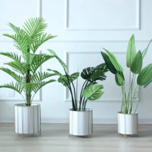 3PCS Floor Standing Flower Pots – Modern Minimalist Plant Pots Set | Home & Garden Decor Kenya