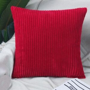 Corduroy Velvet Throw Pillow Cases – Soft Decorative Cushion Covers | Home Decor Kenya