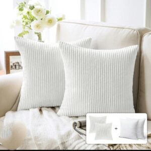 Corduroy Velvet Throw Pillow Cases – Soft Decorative Cushion Covers | Home Decor Kenya