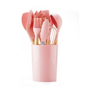 11PCS Silicone Cooking Utensil Set – Nonstick Kitchen Cooking & Serving Spoons | Kitchen Essentials Kenya