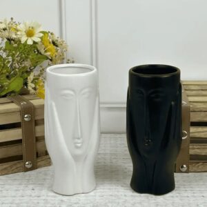 Modern Human Face Vase – Artistic Decorative Flower Vase | Home Decor Kenya
