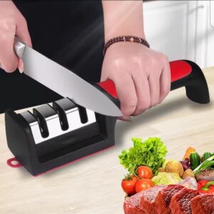 Stainless Steel Knife Sharpener – Non-Slip Kitchen Sharpening Tool | Kitchen Essentials Kenya