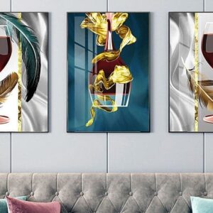 Beautiful Wooden Wall Hangings – Set of 3 Decorative Wall Art Pieces | Home Decor Kenya