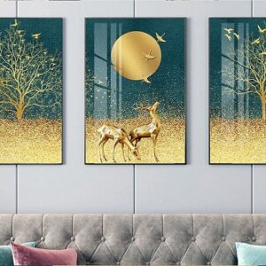 Beautiful Wooden Wall Hangings – Set of 3 Decorative Wall Art Pieces | Home Decor Kenya