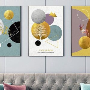 Beautiful Wooden Wall Hangings – Set of 3 Decorative Wall Art Pieces | Home Decor Kenya