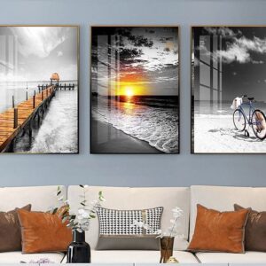 Beautiful Wooden Wall Hangings – Set of 3 Decorative Wall Art Pieces | Home Decor Kenya