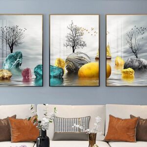 Beautiful Wooden Wall Hangings – Set of 3 Decorative Wall Art Pieces | Home Decor Kenya
