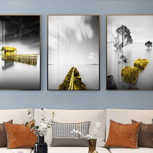 Beautiful Wooden Wall Hangings – Set of 3 Decorative Wall Art Pieces | Home Decor Kenya
