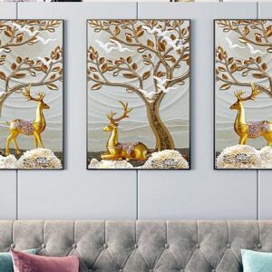Beautiful Wooden Wall Hangings – Set of 3 Decorative Wall Art Pieces | Home Decor Kenya