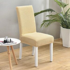 Slip Jacquard Dining Chair Seat Covers – Stretch Chair Protectors | Dining Room Decor Kenya