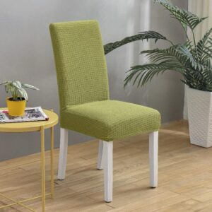 Slip Jacquard Dining Chair Seat Covers – Stretch Chair Protectors | Dining Room Decor Kenya