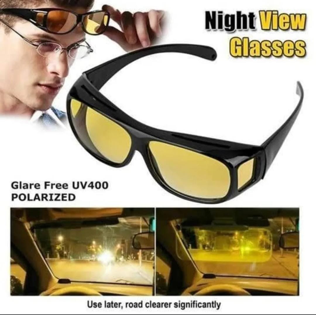 2PCS Anti-Glare Night Vision Driver Goggles – Enhanced Light Driving Glasses | Car Accessories Kenya - Image 3