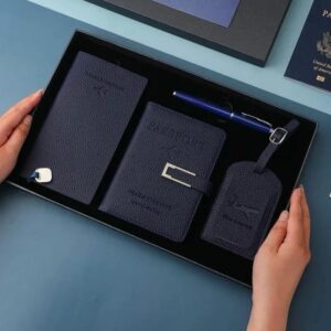 4PCS Exquisite Travel Set Accessories – Luxury Travel Gift Set with Box | Travel Essentials Kenya