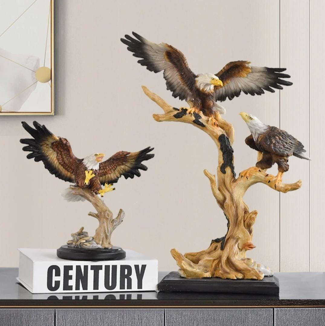Eagle Resin Ornament – Luxury Decorative Sculpture | Modern Home & Office Décor Kenya - Image 3