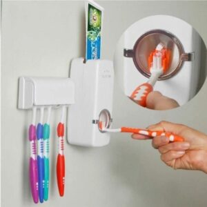 Touch Me Automatic Toothpaste Dispenser – Wall Mounted Bathroom Organizer | Smart Bathroom Accessories Kenya