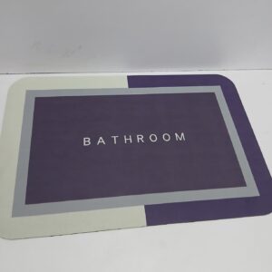 High Density Anti-Slip Rubber Bathroom Mat – Quick Absorb Water Bathroom Rug (Rectangle Shape) | Home Essentials Kenya