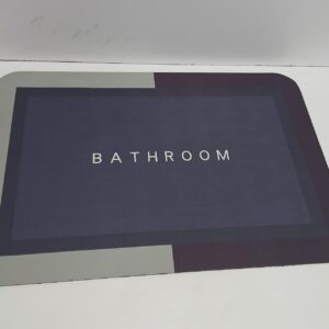 High Density Anti-Slip Rubber Bathroom Mat – Quick Absorb Water Bathroom Rug (Rectangle Shape) | Home Essentials Kenya