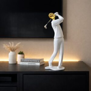 Handmade Golfing Resin Figurine – Luxury Sports Art Sculpture | Home & Office Décor & Gift Idea Kenya