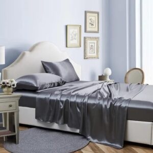 Luxury Silky Soft Mulberry Fitted Bedsheets Set – Breathable Premium Bedding with 4 Pillowcases | Bedroom Essentials Kenya