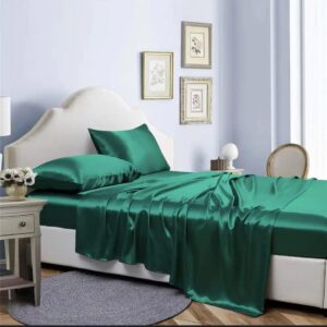 Luxury Silky Soft Mulberry Fitted Bedsheets Set – Breathable Premium Bedding with 4 Pillowcases | Bedroom Essentials Kenya