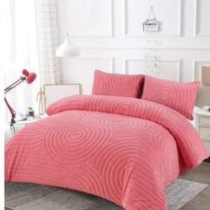 Woolen Tufted Duvet Set – 6×7 Luxury Bedding (1 Duvet + Bedsheet + 2 Pillowcases) | Cozy Bedroom Set Kenya