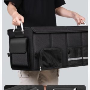 Car Trunk Foldable Storage Box with Shoe Compartment – Large Capacity Cargo Organizer | Oxford Material Car Boot Organizer Kenya