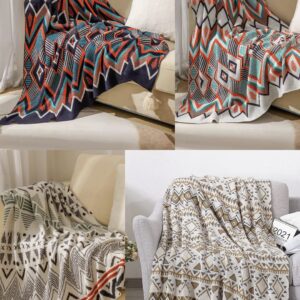 Nordic Bohemian Knitted Throw Blanket with Tassels – Cozy Decorative Sofa & Bed Throw | Luxury Home Décor Kenya