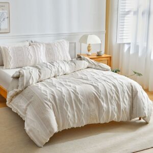 Extra Big Luxury Textured Duvet Cover Set – Soft Elegant Bedding with Pillowcases | Premium Bedroom Décor Kenya
