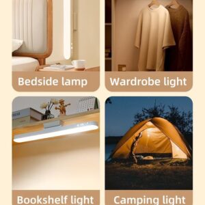 Magnetic Rechargeable Wall Lamp – Remote Controlled LED Light (30.5cm) | 3 Color Modes Home Lighting Kenya