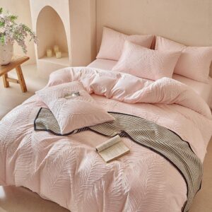 Premium 4-Piece Duvet Cover Set – King Size Luxury Bedding with Flat Sheet & Pillowcases | Elegant Bedroom Décor Kenya