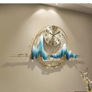 European Style Iron Metal Wall Clock – Luxury Vintage Industrial Design | Modern Wall Décor Kenya