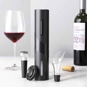 Premium 4-Piece Wine Opener Set – Battery-Operated Electric Wine Accessories | Elegant Wine Serving Set Kenya