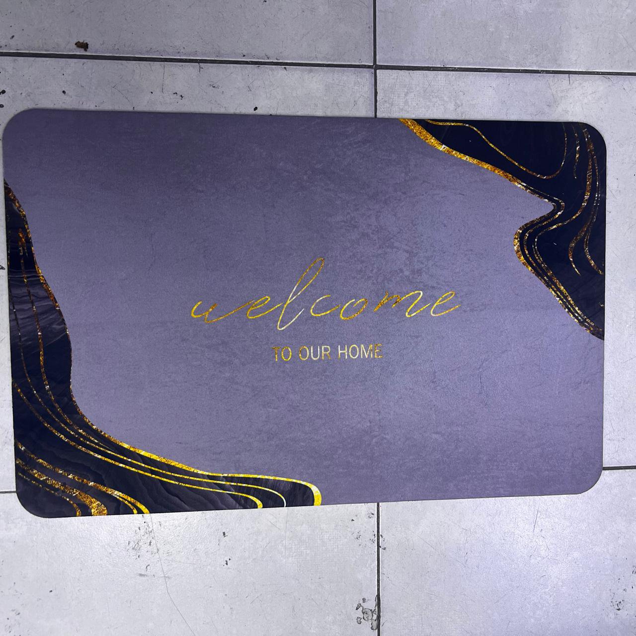 High Absorbent Anti-Slip Rubber Door Mat – Quick Dry Entrance & Bathroom Floor Mat | Home Essentials Kenya
