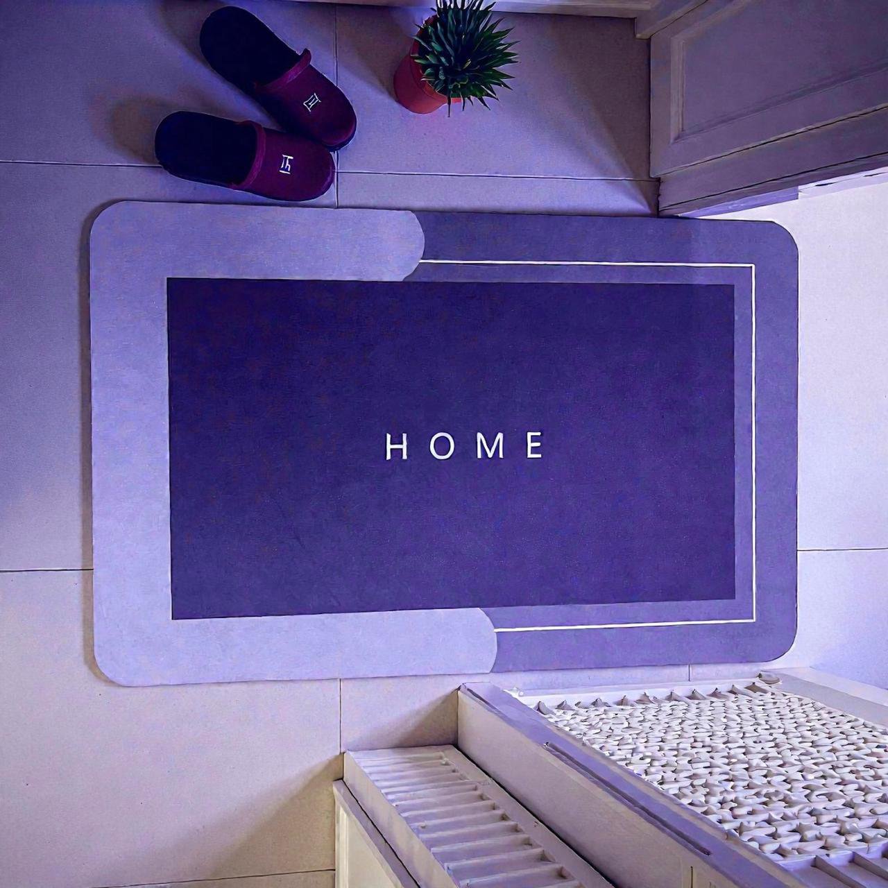 High Absorbent Anti-Slip Rubber Door Mat – Quick Dry Entrance & Bathroom Floor Mat | Home Essentials Kenya - Image 3