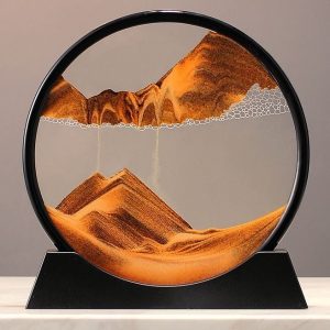 Moving Sandscape Décor – Dynamic Sand Art Frame | Relaxing Desktop & Home Decoration Kenya